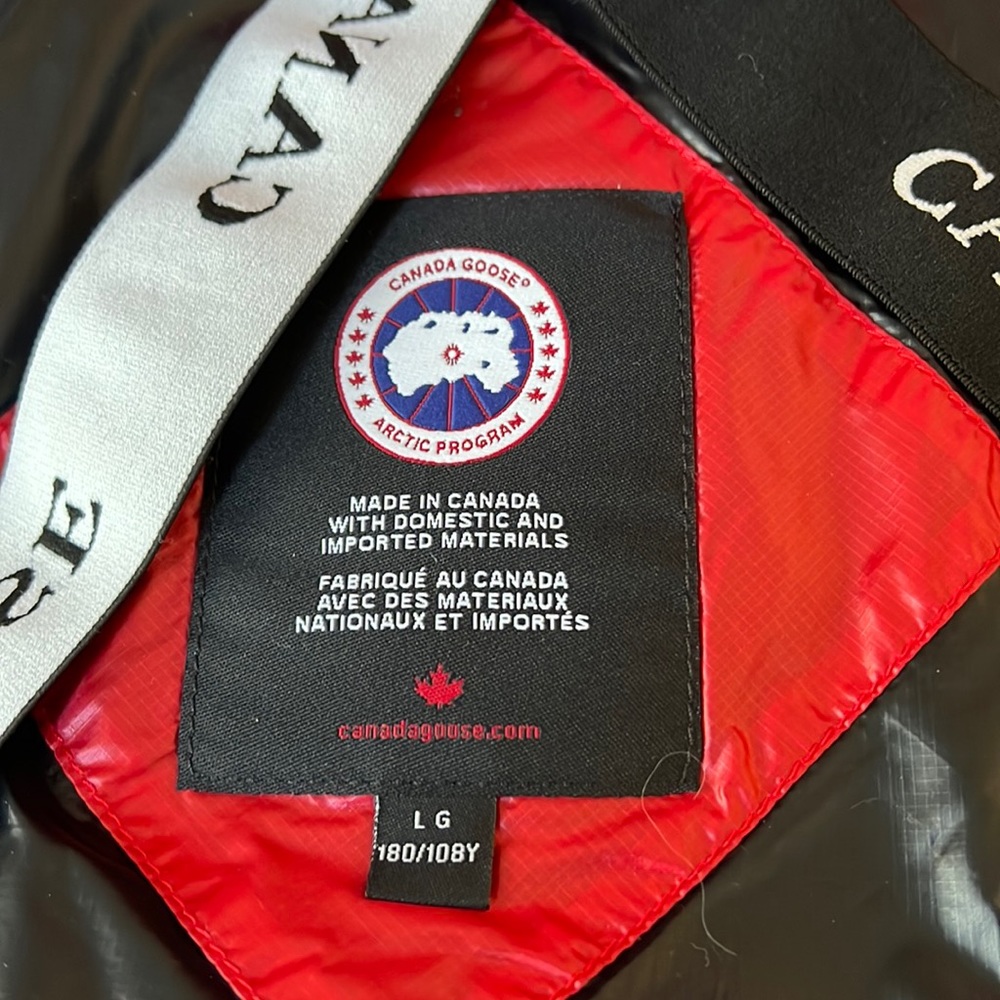 Canada Goose Red Puffer - Men’s